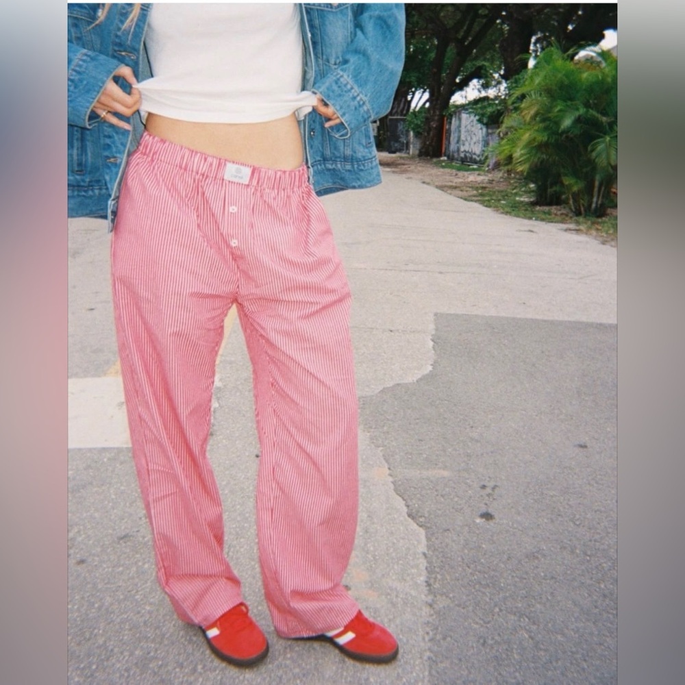 Parke Red Striped Boxer Pants Valentine’s Day Limited Edition